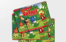 British Super Safari 1 Pupils+Activity Book+CD+DVD