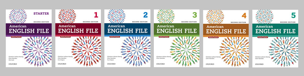 مجموعه شش جلدی کتاب American English File 3rd